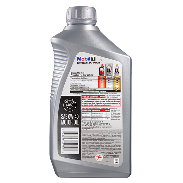 美孚 （Mobil）1號(hào)全合成機(jī)油 0W-40 A3/B4 SN 1L裝 -第2張圖片-鄭州市冠恒貿(mào)易有限公司【官方網(wǎng)站】-車用潤(rùn)滑油服務(wù)專家