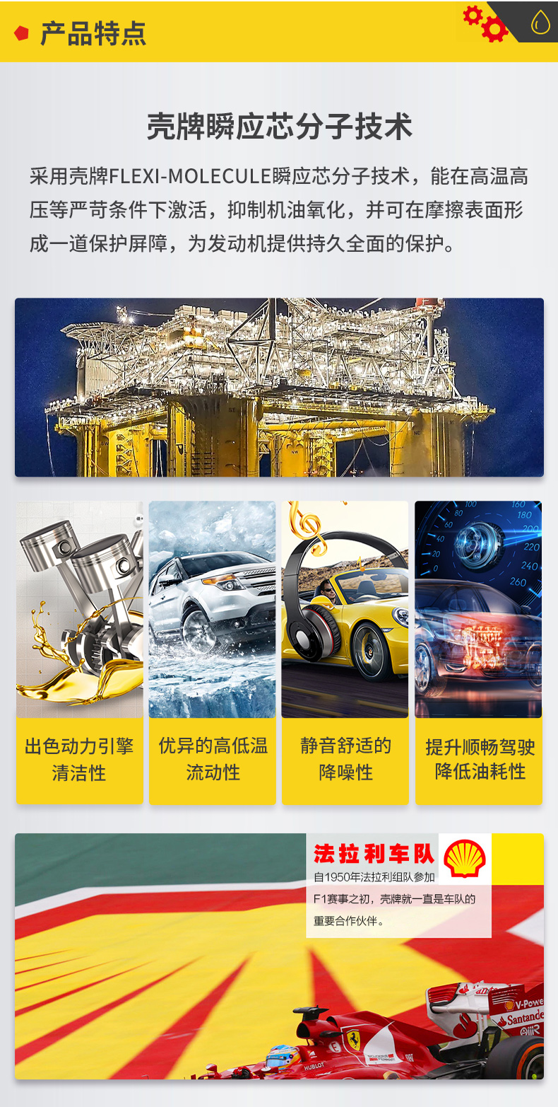 殼牌 合成機(jī)油 黃喜力HX6 10W-40 SN級(jí) 1L裝-第6張圖片-鄭州市冠恒貿(mào)易有限公司【官方網(wǎng)站】-車用潤(rùn)滑油服務(wù)專家